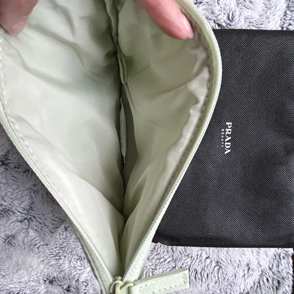 Prada Mint Beauty Pouch - Picture 3 of 8